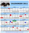 Calendrier 2011